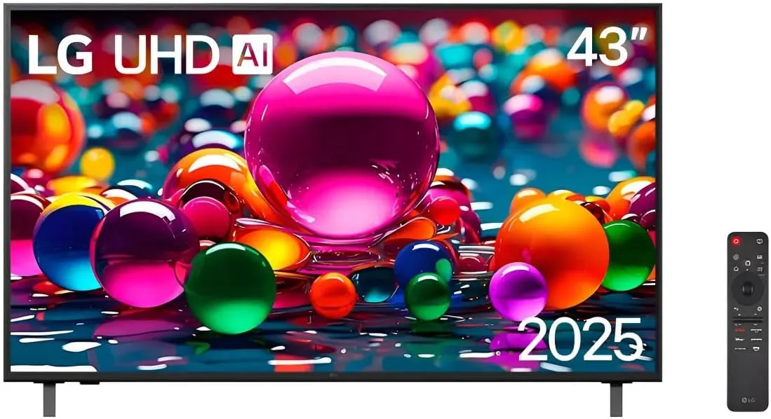 Smart TV 43" LG 43AU801C0SA 4K: vale o investimento?