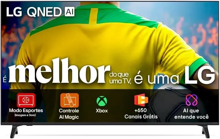 Testamos a Smart TV 4K 55" LG QNED73: compensa comprar?